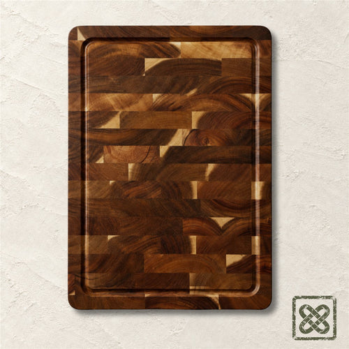 Acacia End-Grain Cutting Board – Kyōrai Kitchen
