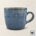Cloud Blue Stoneware Mug — Japanese stoneware