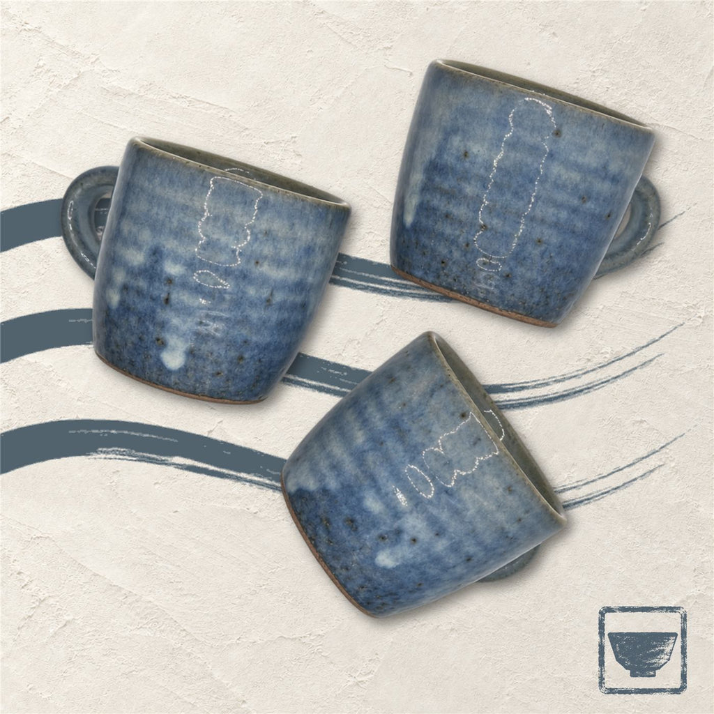 Cloud Blue Stoneware Mug, photo 4 of 7
