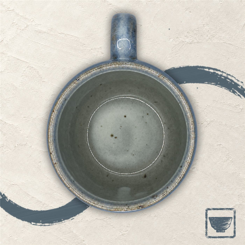 Cloud Blue Stoneware Mug, photo 7 of 7