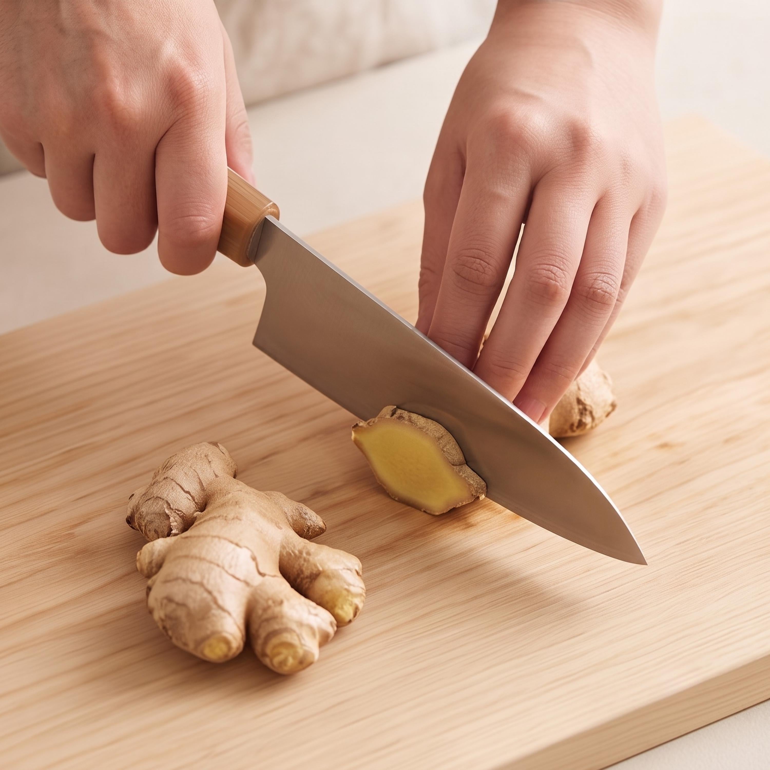 Nóż Santoku Aogami No.2 7" – japońska niebieska stal San Mai, nóż szefa kuchni ze stali węglowej, rękojeść z klonu Wa, nóż kuchenny, prezent dla szefa kuchni